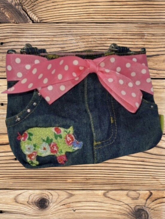 BOOTIE BAGS Other - GIRLS DENIM PIG PURSE